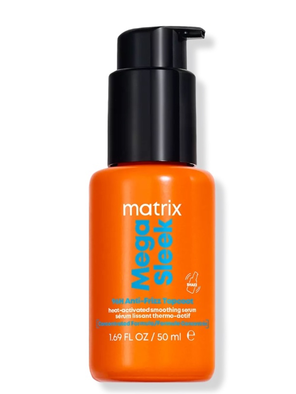 Matix Mega Sleek 96H Anti-Frizz TopCoat Smoothing Hair Serum
